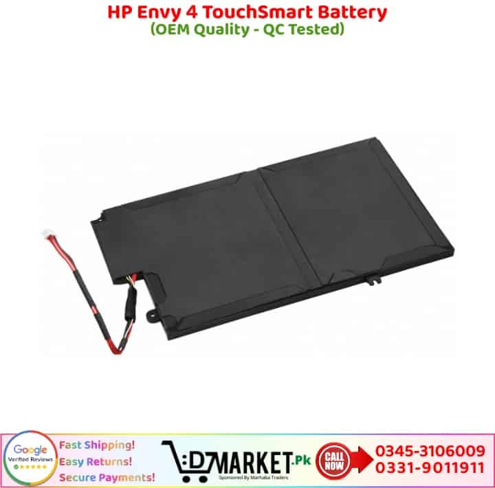 HP Envy 4 TouchSmart Battery Price In Pakistan