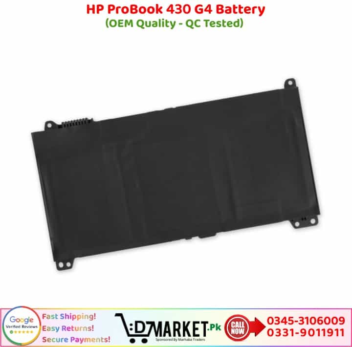 HP ProBook 430 G4 Battery Price In Pakistan