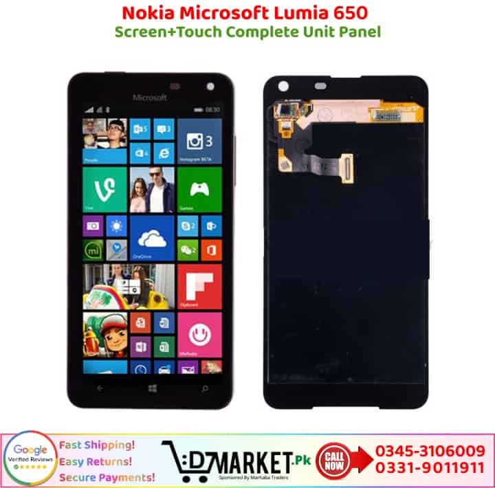 Nokia Microsoft Lumia 650 LCD Panel Price In Pakistan