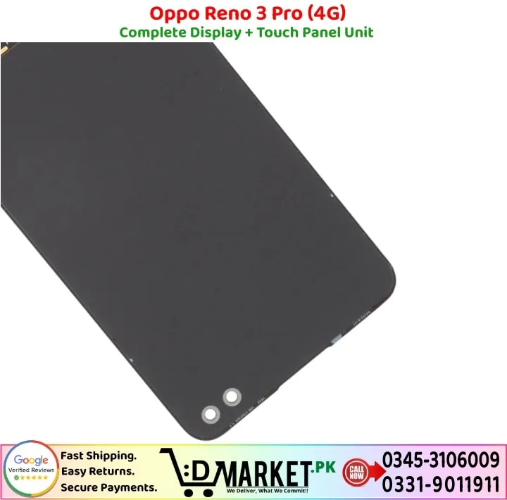 Oppo Reno 3 Pro 4G LCD Panel Price In Pakistan