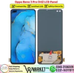 Oppo Reno 3 Pro 4G LCD Panel Price In Pakistan