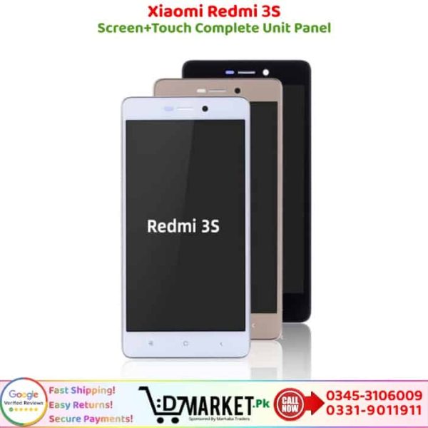 Xiaomi Redmi 3S LCD Panel Price In Pakistan