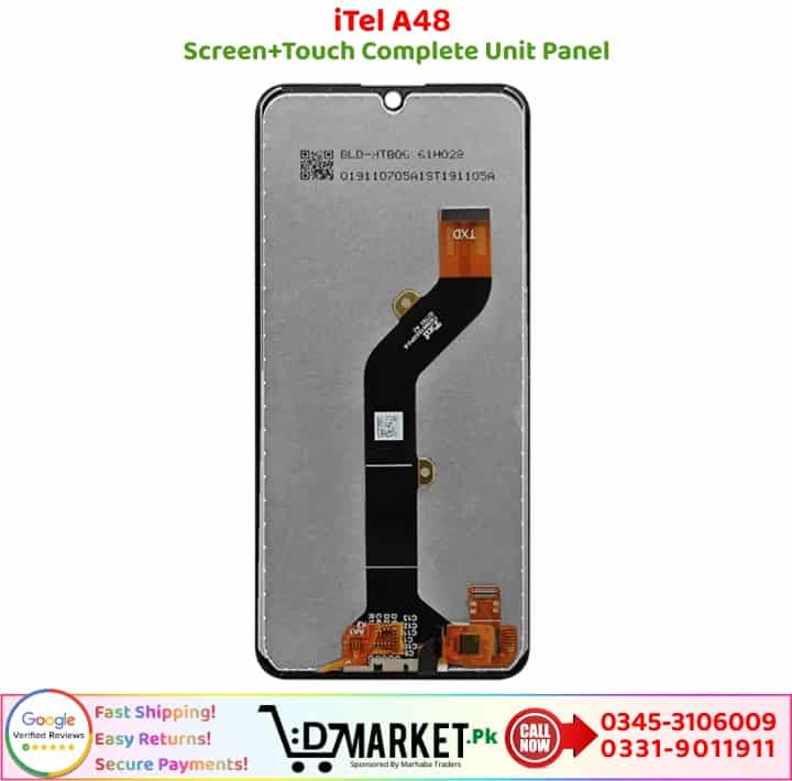 iTel A48 LCD Panel Price In Pakistan