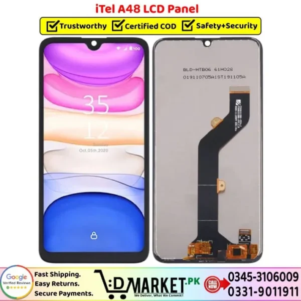 iTel A48 LCD Panel Price In Pakistan