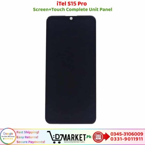 iTel S15 Pro LCD Panel Price In Pakistan