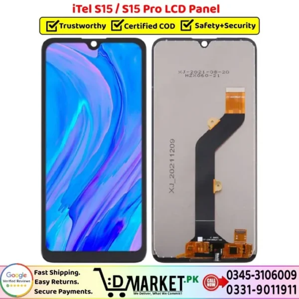 iTel S15 - S15 Pro LCD Panel Price In Pakistan