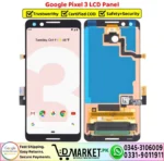 Google Pixel 3 LCD Panel Display Unit Screen - DMarket.Pk