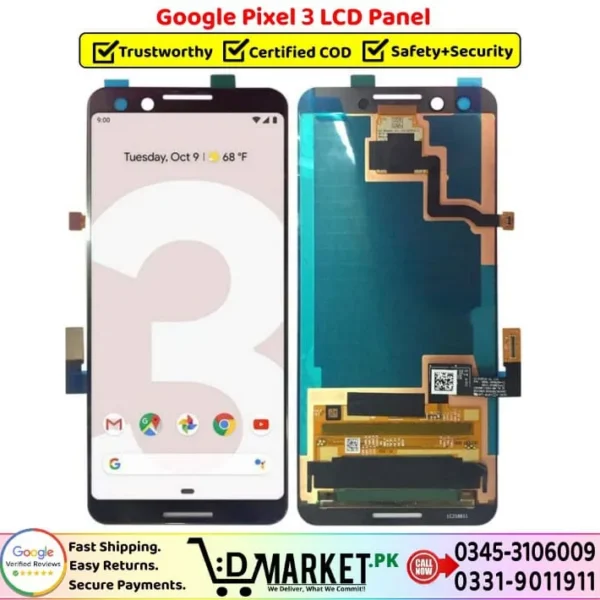 Google Pixel 3 LCD Panel Price In Pakistan