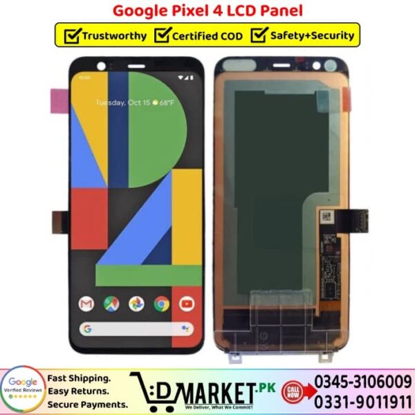 Google Pixel 4 LCD Panel Price In Pakistan
