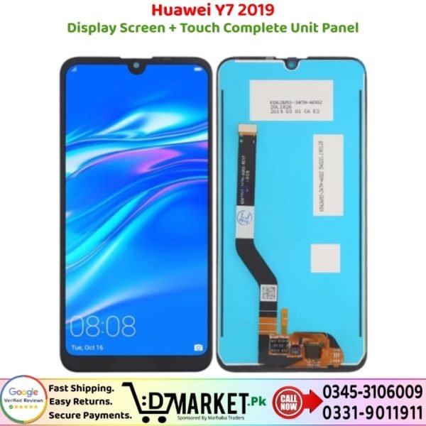 Huawei Y7 2019 LCD Panel Price In Pakistan