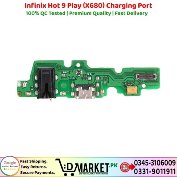 Infinix Hot 9 Play X680 Charging Port Price In Pakistan
