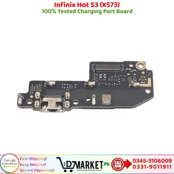 Infinix Hot S3 X573 Charging Port Board Price In Pakistan
