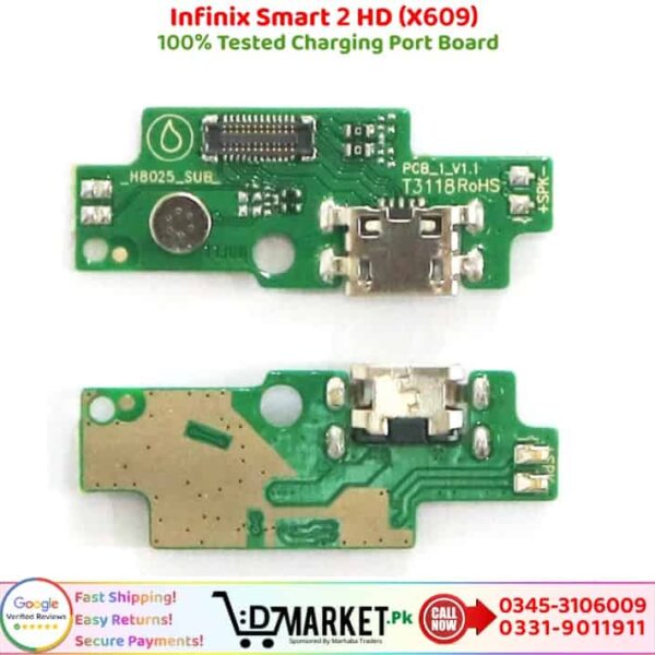 Infinix Smart 2 HD X609 Charging Port Board Price In Pakistan