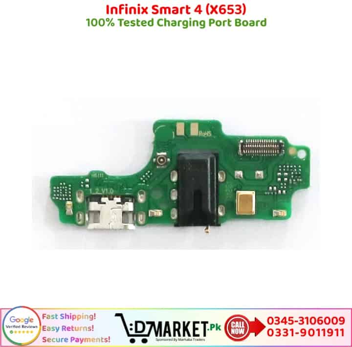 Infinix Smart 4 X653 Charging Port Board Price In Pakistan 1 1