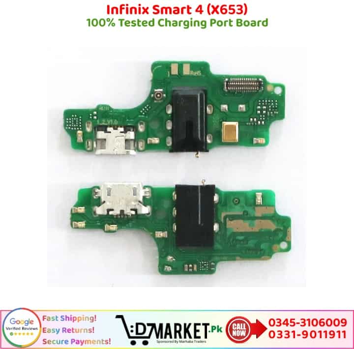 Infinix Smart 4 X653 Charging Port Board Price In Pakistan