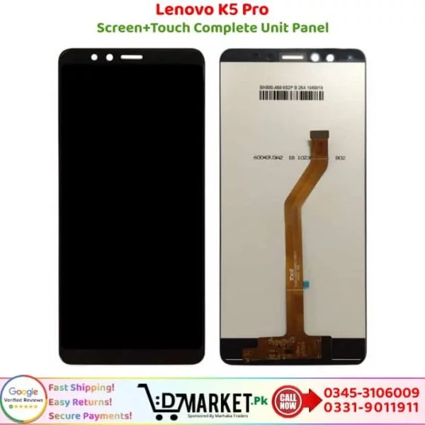 Lenovo K5 Pro LCD Panel Price In Pakistan