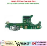 Nokia 3.1 Plus Charging Port Price In Pakistan