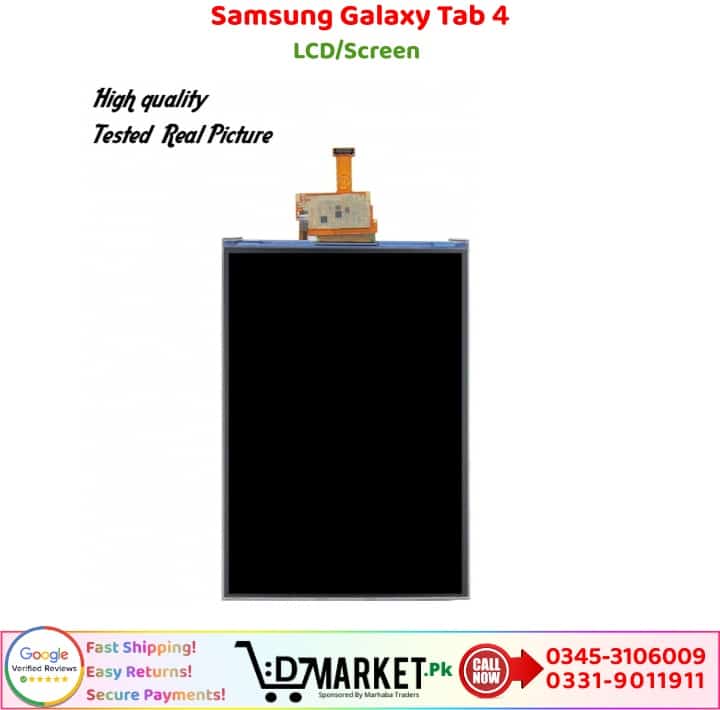 Samsung Galaxy Tab 4 LCD Price In Pakistan