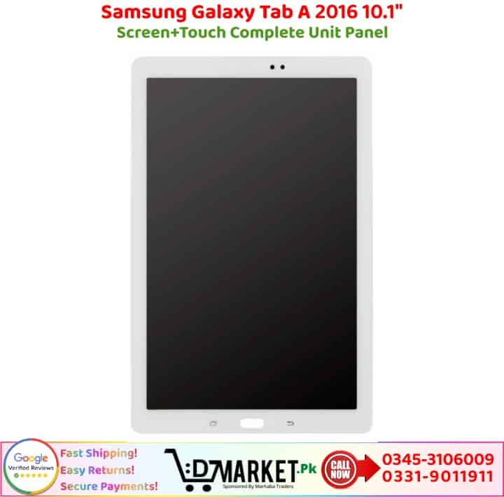 Samsung Galaxy Tab A 2016 10.1 LCD Panel Price In Pakistan