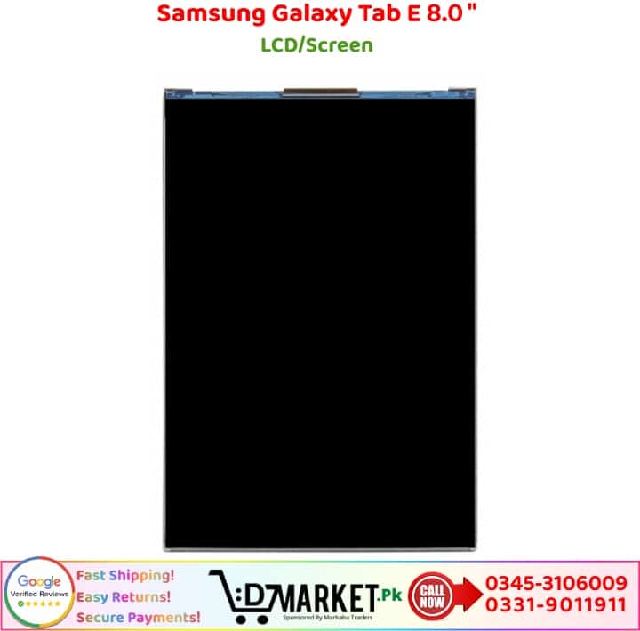 Samsung Galaxy Tab E LCD Price In Pakistan 1 1