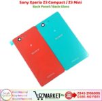 Sony Xperia Z3 Compact Back Glass Price In Pakistan