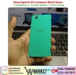 Sony Xperia Z3 Compact Back Glass Price In Pakistan