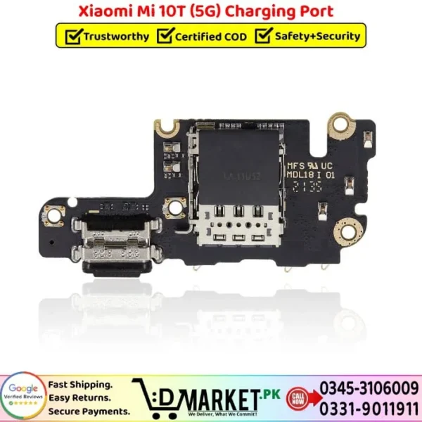 Xiaomi Mi 10T 5G Charging Port Price In Pakistan