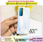 Xiaomi Mi Note 10 Lite Back Glass Price In Pakistan