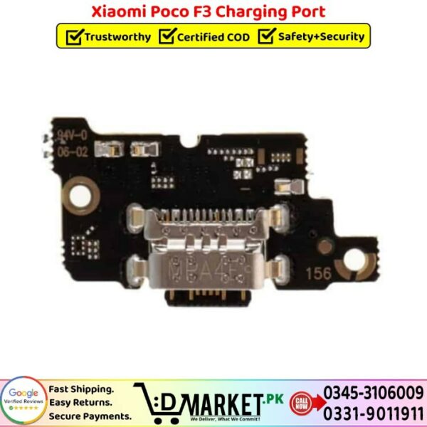 Xiaomi Poco F3 Charging Port Price In Pakistan