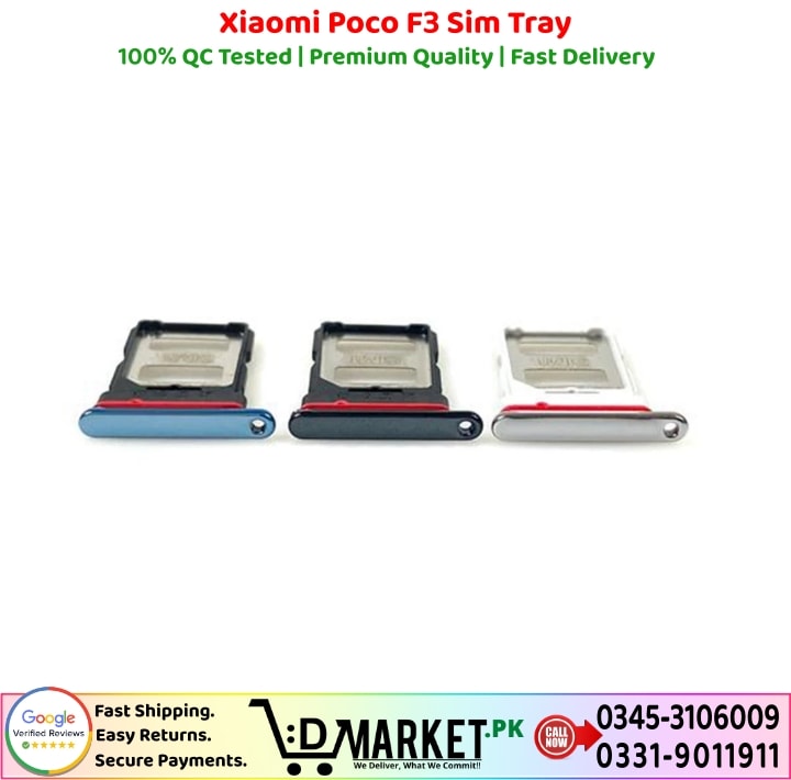 Xiaomi Poco F3 Sim Tray Price In Pakistan