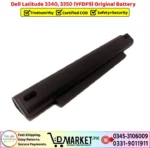 Dell Latitude 3340 3350 YFDF9 Original Battery Price In Pakistan