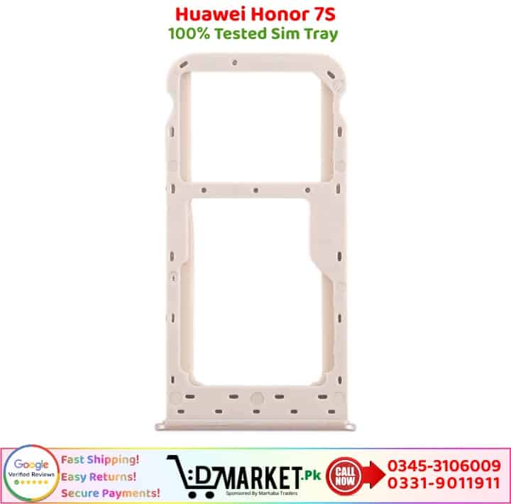 Huawei Honor 7S Sim Tray Price In Pakistan