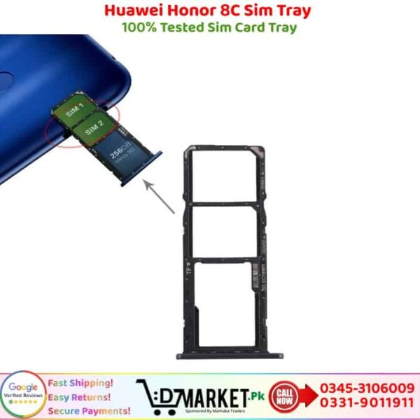 Huawei Honor 8C Sim Tray Price In Pakistan