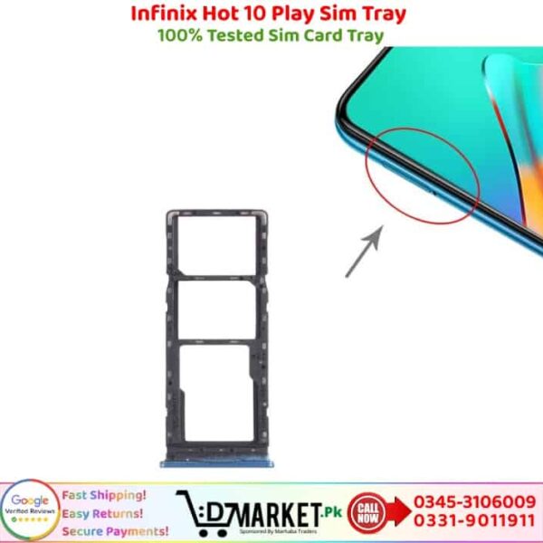 Infinix Hot 10 Play Sim Tray Price In Pakistan