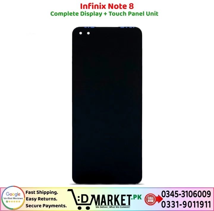 Infinix Note 8 LCD Panel Price In Pakistan