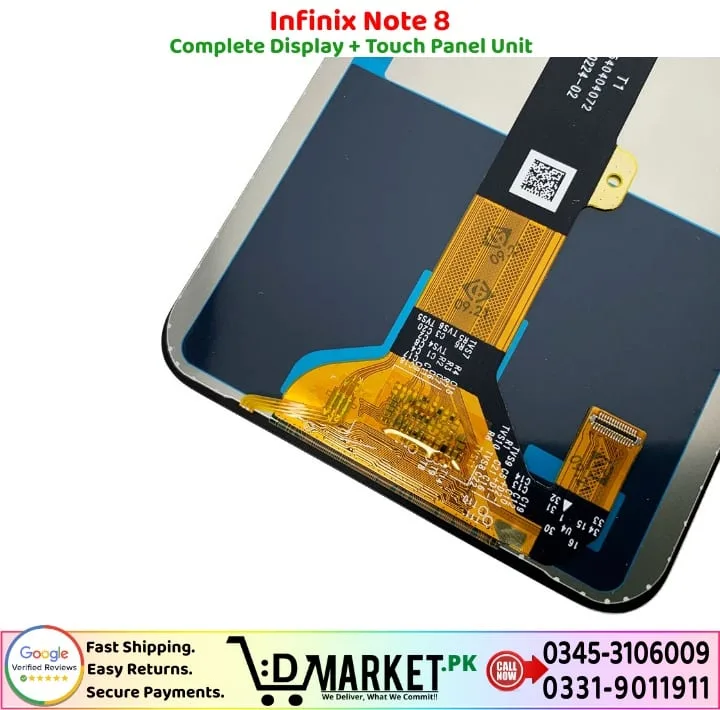 Infinix Note 8 LCD Panel - Image 4