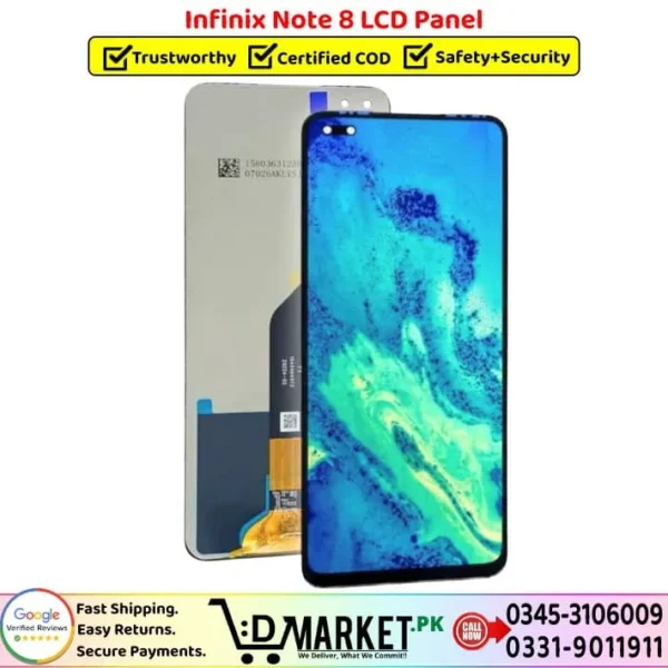 Infinix Note 8 LCD Panel Price In Pakistan
