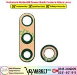 Motorola Moto G8 Power Back Camera Glass Lens Price In Pakistan