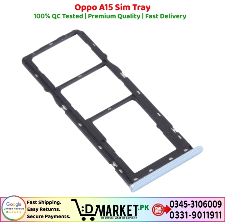 Oppo A15 Sim Tray Price In Pakistan