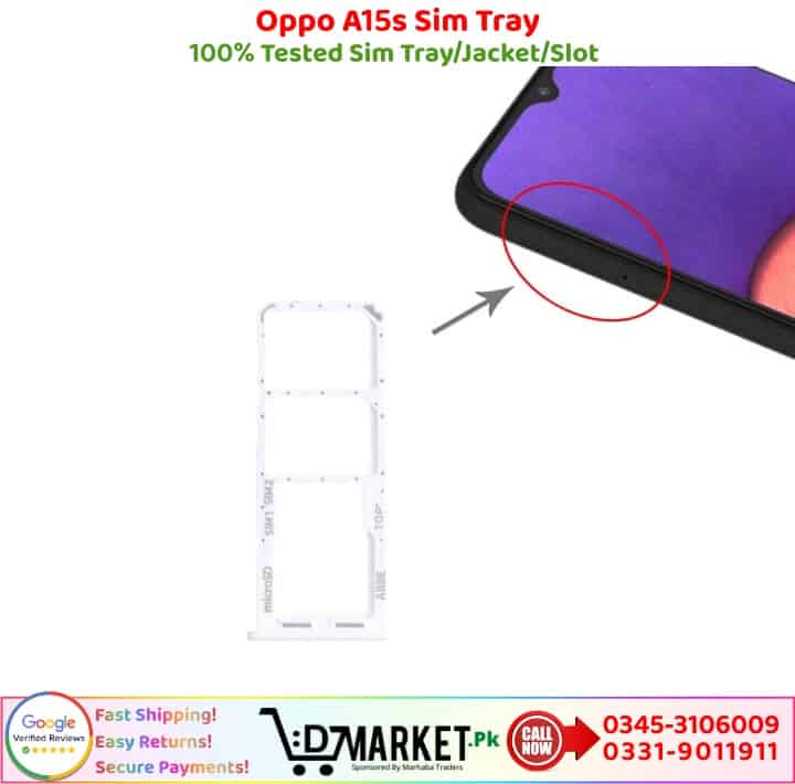 Oppo A15s Sim Tray Price In Pakistan