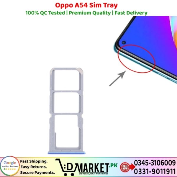 Oppo A54 Sim Tray Price In Pakistan