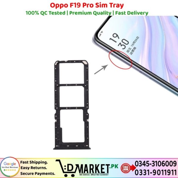 Oppo F19 Pro Sim Tray Price In Pakistan