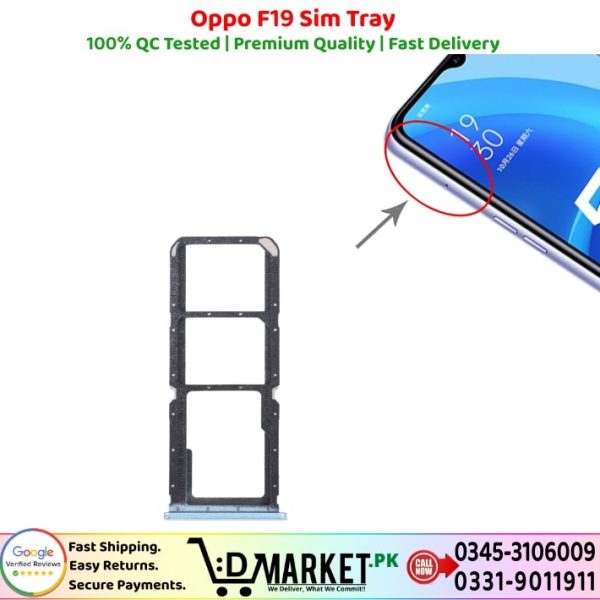 Oppo F19 Sim Tray Price In Pakistan