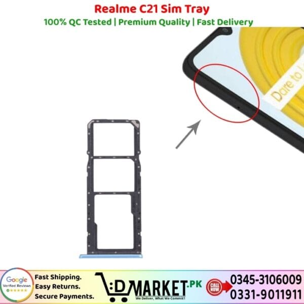 Realme C21 Sim Tray Price In Pakistan