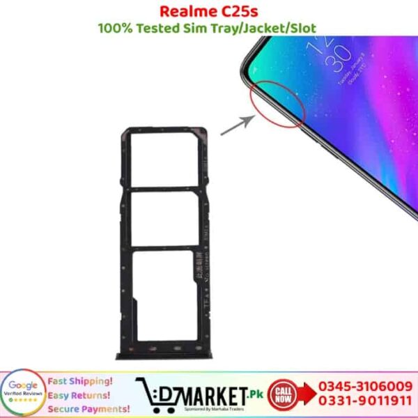 Realme C25s Sim Tray Price In Pakistan