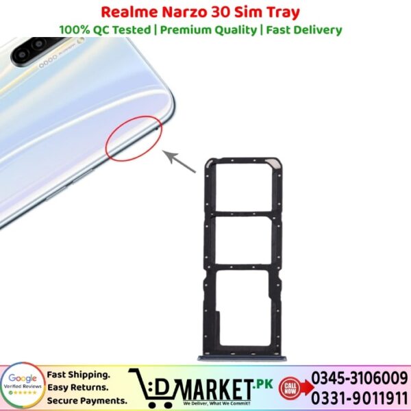 Realme Narzo 30 Sim Tray Price In Pakistan