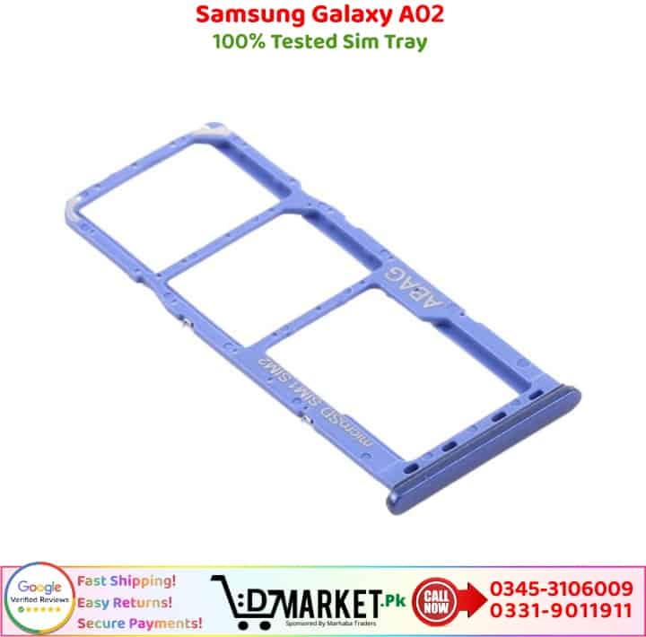 Samsung Galaxy A02 Sim Tray Price In Pakistan