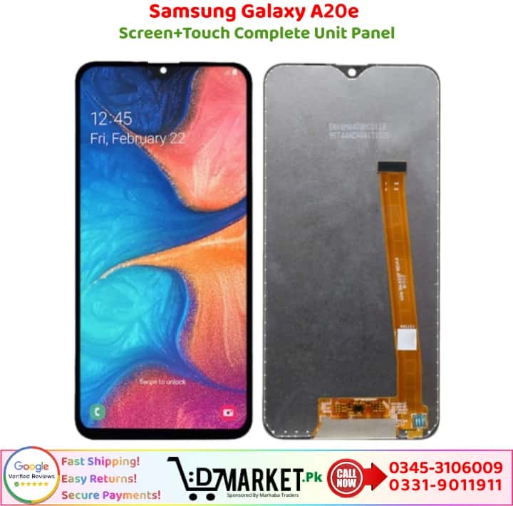 Samsung Galaxy A20e LCD Panel Price In Pakistan