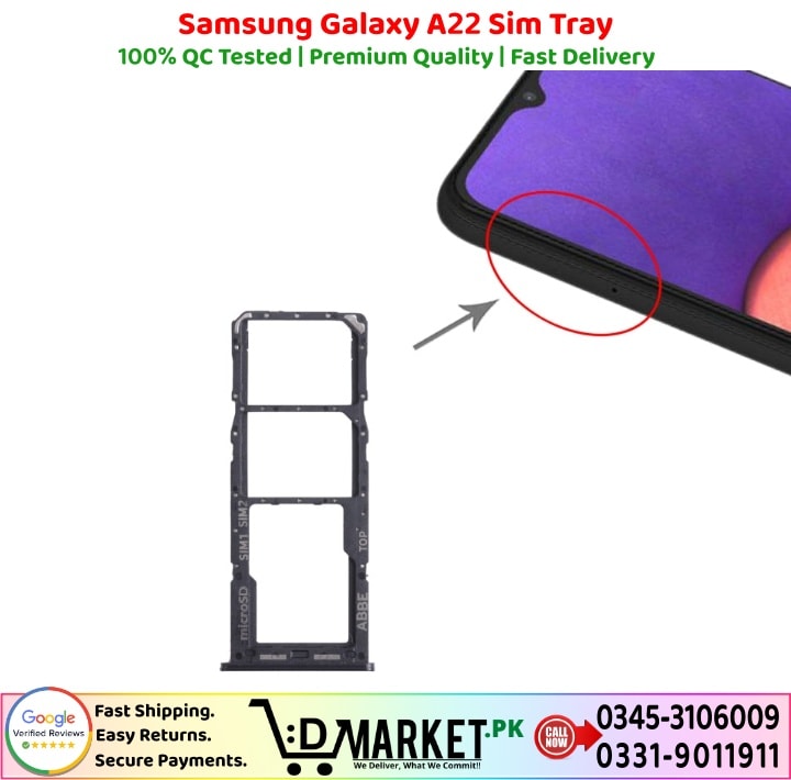 Samsung Galaxy A22 Sim Tray Price In Pakistan