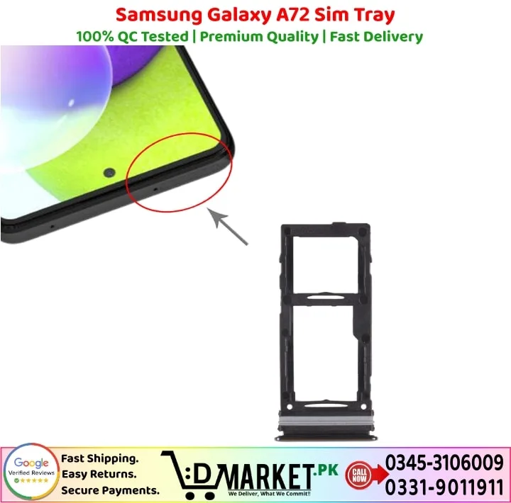 Samsung Galaxy A72 Sim Tray Price In Pakistan